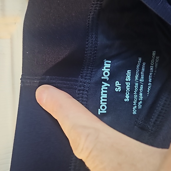 Tommy John Men’s Second Skin 8" Boxer Briefs: BLUE: NEW WITH TAGS: SIZE S - Picture 3 of 6